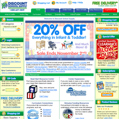 Discount School Supply – School Supplies (www.waldenwongart.com) Coupon Code