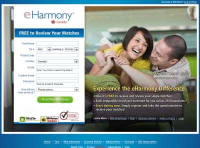 Eharmony coupons 3 months for 1