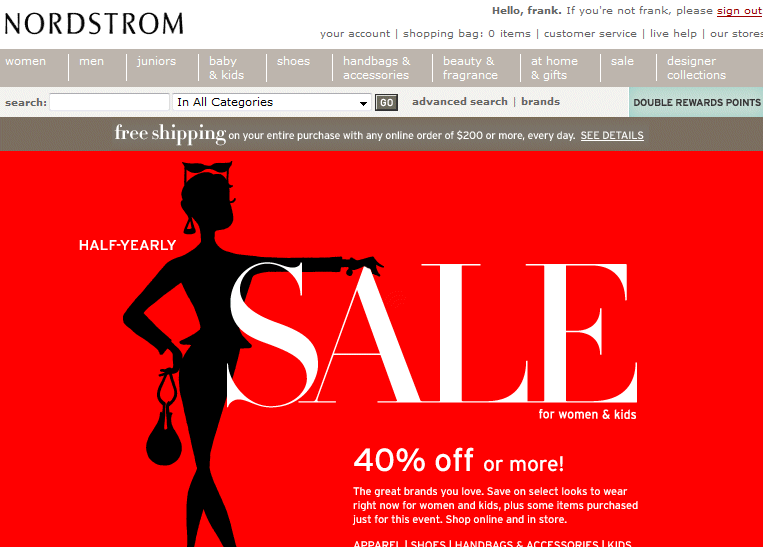 all nordstrom com coupon codes nordstrom com free shipping with a ...