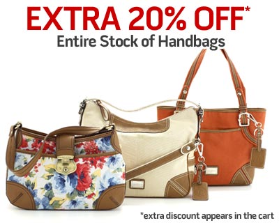 Extra 20% Off All Handbags & Ladies Apparel (www.semadata.org)