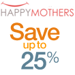 Save 25% or More from Happy Mothers