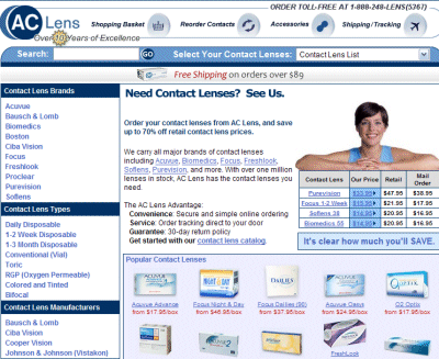 ACLens.com Coupon Code