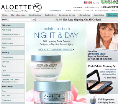 aloette Coupons