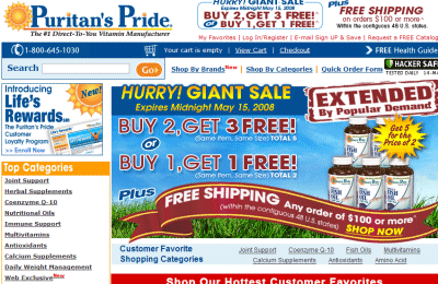 Puritan’s Pride Coupon Codes