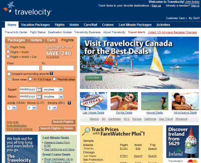 Travelocity Coupons