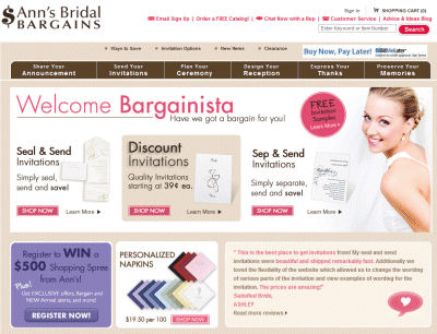 Ann's Bridal Bargains (Occasions Group)