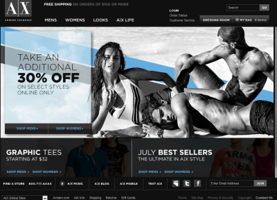 Armani Exchange Coupons and Discount Promotions