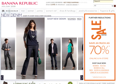 Banana Republic (bananarepublic.com) Coupon and Promotional Codes