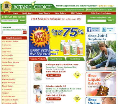 Botanic Choice Coupon Codes