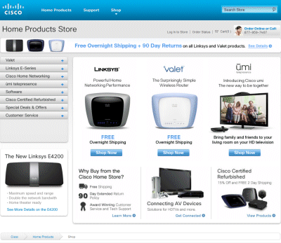 Cisco Home Products Store