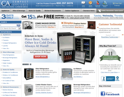 Shop CompactAppliance.com!