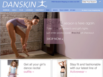 Danskin.com : Fitness, Dance and Yoga Apparel for women & girls.