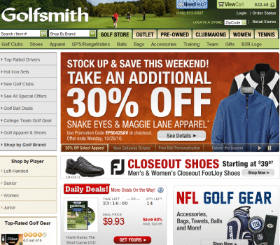 Golfsmith coupon codes
