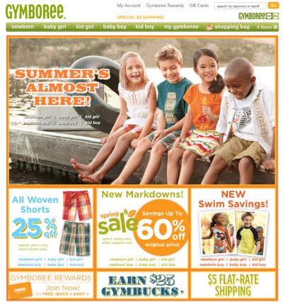 Gymboree (Gymboree.com) Coupon Code