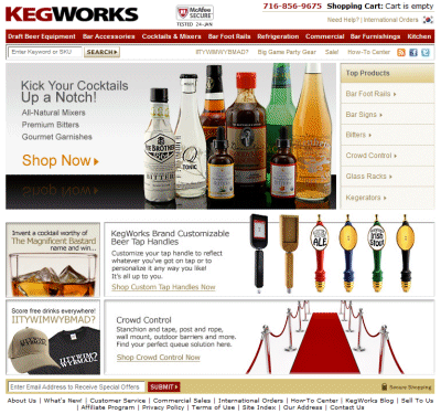 KegWorks.com (Dot Com Holdings of Buffalo, Inc)