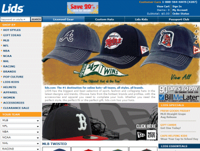 NBA Hats and Apparel at lids.com