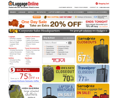 LuggageOnline.com Coupon Code