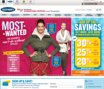 Oldnavy.com Coupon Codes