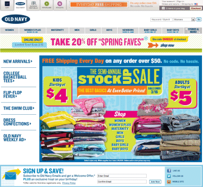 Oldnavy.com Coupon Codes