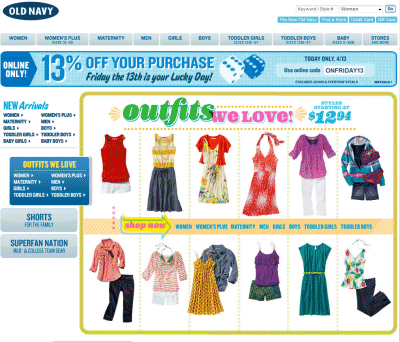 Oldnavy.com Coupon Codes