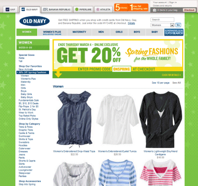 Oldnavy.com Coupon Codes