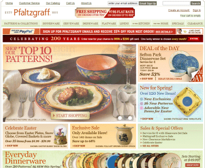 Pfaltzgraff Coupon Codes