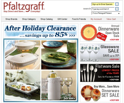 Pfaltzgraff Coupon Codes