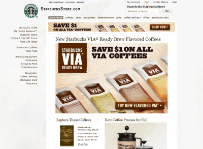 Starbucks Store Coupon Code