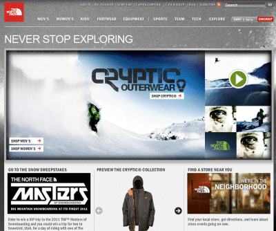 the north face