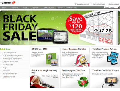 TomTom GPS goes live.  Save $30 Now.