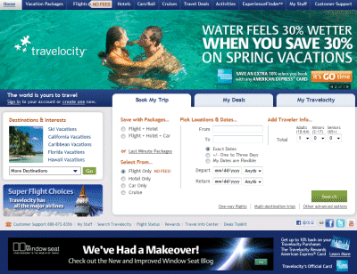 Travelocity Specials