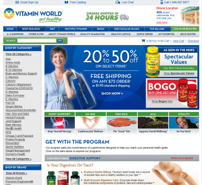 Vitamin World Coupon Codes