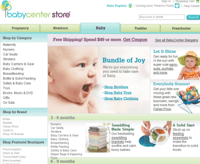 BabyCenter Store coupon codes