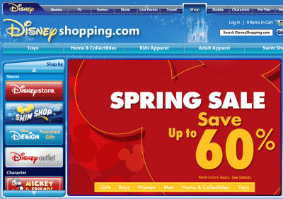 Disneyshopping.com coupon codes